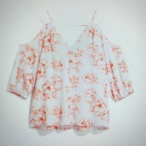 Bariel Cold Shoulder Blouse